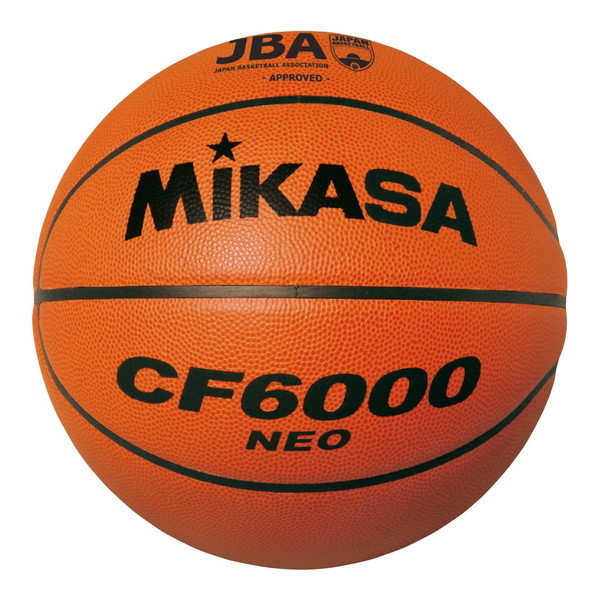 MIKASA CF6000-NEO [バスケット6号(一般・大学・高校・中学) 女子用 検定付練習球 天然皮革 茶]