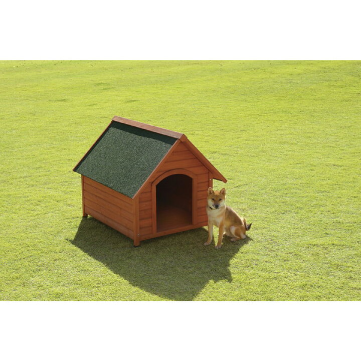 楽天市場】犬小屋 犬 屋外 小型犬 中型犬 木製犬舎 830 ペットハウス 