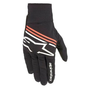 REEF GLOVE 1231 BK WH RD FLUO XL alpinestars [tO[u