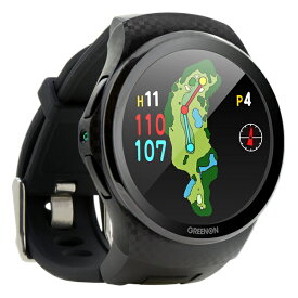 GREENON（グリーンオン） 腕時計型GPSゴルフナビ 2023年モデル ザ・ゴルフウォッチ A1-III BK（ブラック） MASA