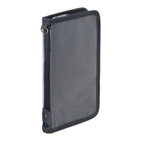 myfa デコレーションポーチ A3302-24 リヒトラブ チャコールブラック