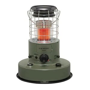 石油ストーブ ストーブ トヨトミ TOYOTOMI RR-GER25-G オリーブグリーン GEAR MISSION 石油ストーブ ( 木造7畳 / コンクリ9畳まで ) 暖かい 暖房