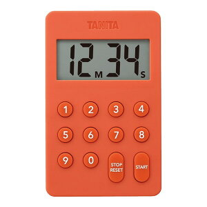 TD-415-OR TANITA �I�����W 100���v [�f�W�^���^�C�}�[]