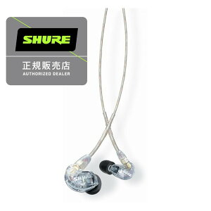 SHURE SE215-CL-A �N���A �J�i���^�C���z�� �V���A ���K�̔��X �V���O���_�C�i�~�b�N�^MicroDriver ���Չ��� ���E��