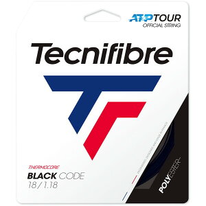 �e�N�j�t�@�C�o�[ �d���e�j�X�p �K�b�g BLACK CODE 1.24mm TFSG401 LM Tecnifibre