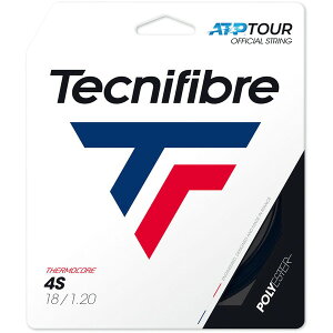 �e�N�j�t�@�C�o�[ �d���e�j�X�p �K�b�g 4S �u���b�N 1.20mm TFSG400 BK Tecnifibre