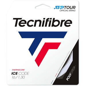 �e�N�j�t�@�C�o�[ �d���e�j�X�p �K�b�g ICE CODE �z���C�g 1.30mm TFSG402 WH Tecnifibre