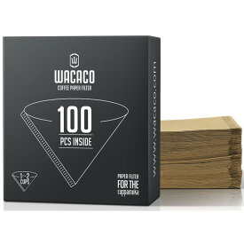 ワカコ コーヒーペーパーフィルター カパモカ用 100ペーパーフィルター WACACO6011 WACACO