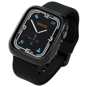 AW-21ABPUBK �u���b�N [�A�b�v���E�H�b�` �J�o�[ �P�[�X Series 7 [ 45mm] �o���p�[ �\�t�g ���ʕی�] ELECOM