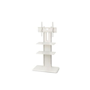 【エントリーでP10倍!24日20:00-27日9:59】 テレビ台 スタンドテレビ台 UTS-700R-OW アイリスオーヤマ アイリス テレビスタンド 壁寄せ ハイタイプ 32型〜65型対応 おしゃれ 木目 テレビボード 壁寄せ
