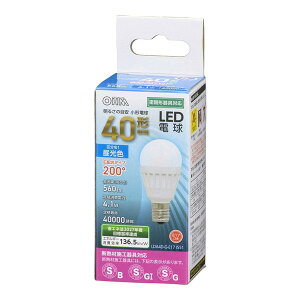 LDA4D-G-E17 IS51 �I�[���d�@ [LED�d�� (���` E17 40�`���� �����F)]