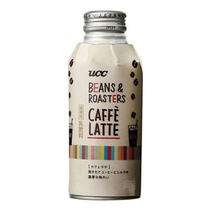 UCC BEANS&ROASTERS CAFFE LATTE Lbv 375g ×24 [J[ v[g Mtg