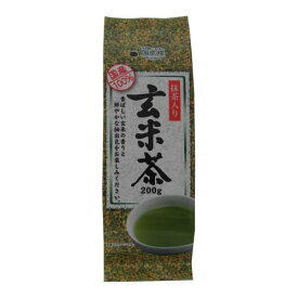 国太楼 抹茶入り こうばしい玄米茶 200g ×12 メーカー直送