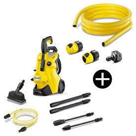 KARCHER(ケルヒャー) 1.603-202.0 K3 サイレント プラス ベランダ 50Hz 高圧洗浄機 (東日本・50Hz専用) + 3M水道ホースセット