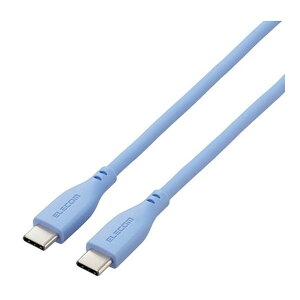 MPA-CCSS20BU ELECOM [jXu[ [^CvCP[u ((Type C to Type C) 2m PD 60WΉ fɂ 炩 VRf)]