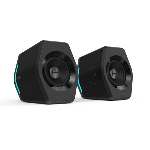 Hecate ゲーミングスピーカー G2000 16W出力 Bluetooth 4.2 フルレンジスピーカー USB/3.5mm RGBライト付き ブラック (日本正規代理店品) ED-G2000-BK Edifier