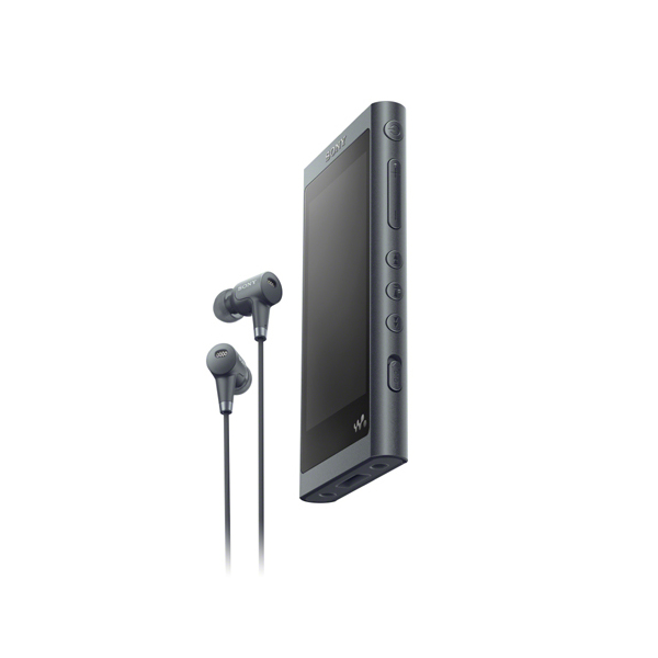 【送料無料】SONY NW-A56HN-B グレイッシュブラック Walkman(ウォークマン) A50シリーズ [ハイレゾ音源対応 ポータブルオーディオプレーヤー (32GB) IER-NW500N同梱モデル]