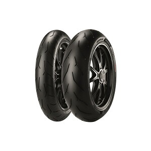PIRELLI 3131300 DIABLO ROSSO CORSA 120/70ZR17M/C (58W) TL FRON + 3131500 DIABLO ROSSO CORSA 180/55 ZR 17 M/C (73W) TL REAR v~AX[p[X|[c^COZbg
