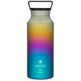 スノーピーク snow peak オーロラボトル800 レインボー ボトル 水筒 取っ手付き 800ml チタン コンパクト 登山 TW-800-RA