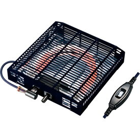 こたつ用取替ヒーター メトロ METRO U字型石英管ヒーター 300W サーモスタット式 中間スイッチ付き ファン無し MS-303H(KB) こたつ ヒーター U字型 石英管 サーモスタット スイッチ 薄型 安心 簡単取付 温度調節 速暖 速熱 安全装置 足元 薄型設計 使いやすい