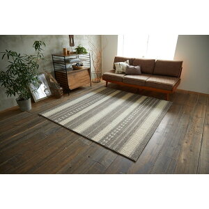 【エントリーでP10倍!24日20:00-27日9:59】 スミノエ 防炎 防ダニ ラグ カパ 130×190cm グレー メーカー直送