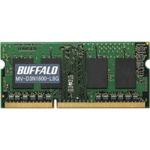 MV-D3N1600-L8G BUFFALO D3N1600-8G @lij6Nۏ PC3L-12800 DDR3 SDRAM S.O.DIMM 8GB d