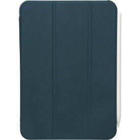 BSIPD2108CHLBL BUFFALO [第6世代iPad mini ハイブリッドマットレザーケース ブルー]
