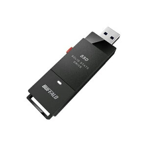 SSD-SCT1.0U3-BA BUFFALO PCΉ USB3.2(Gen2) TV^ XeBbN^SSD 1TB ubN Type-Ct