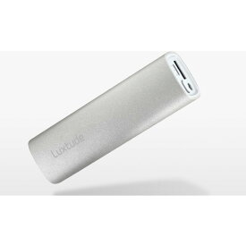 PB5001-S モバイルバッテリー Luxtude 軽量 5000mAh USB アルミ Micro-USB USB-A ケーブル付属 急速出力 LEDライト付 小型 スマート アウトドア 出張 機内 充電 防災 銀 シルバー
