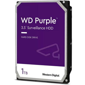 【6/5限定！エントリー＆抽選で最大100%Pバック】 WD11PURZ WESTERN DIGITAL WD Purple [監視システム用HDD (1TB キャッシュ64MB)]