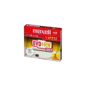 D+RW47PWB.S1P5S A maxell [f[^pDVD+RW 1-4{ 4.7GB 1^P[X5pbN v^u]