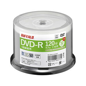 RO-DR47V-055PWZ BUFFALO [wfBA DVD-R ^p 120 @l`l 50+5]