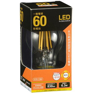 �I�[���d�@ LDA6L C6 [LED�t�B�������g�^�C�v�d�� E26 60�`���� �d���F]