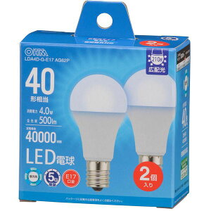 �I�[���d�@ LDA4D-G-E17 AG62P [LED�d�� ���`E17 40�`���� �����F 2��]