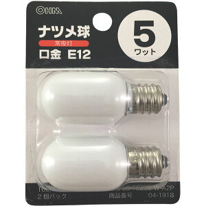�I�[���d�@ LB-T0205W-A2P [�i�c���� E12 5W 2�� ��]