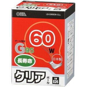 I[d@ LB-G9660K-CLL [M{[d 60W E26 G95 NA]