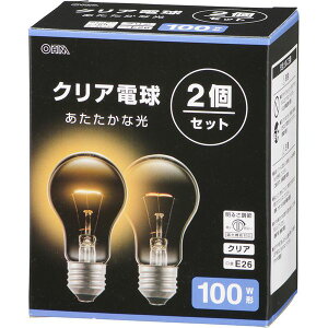 �I�[���d�@ LB-D66100C-2PN [���M�d�� E26 100W�` �N���A 2�Z�b�g]