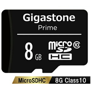 GJM10/8G Gigastone [microSDHCJ[h 8GB SDJ[hP[Xt NX10 (Class 10)XybN Full HDrfIEʐ^Ή]