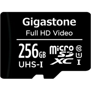 GJMX/256U Gigastone [microSDXCJ[h 256GB UHS-I U1 Class10 XybN FullHDʐ^Ή]