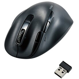 M-XGS50MBSKBK ELECOM ブラック [Bluetoothマウス(無線接続可) 静音 ワイヤレス 8ボタン チルトホイール付 右手専用 Sサイズ EX-G PRO]