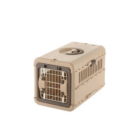 リッチェル キャリーケース 超小型犬 猫 うさぎ用 体重目安〜5kg キャンピングキャリー 折りたたみ ダークブラウン S