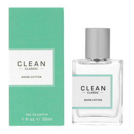 CLEAN クリーン 香水 ユニセックス メンズ レディース クラシック ウォームコットン オードパルファム 30mL CLN-CLASSICWARMCOTT-30 フレグランス 誕生日 クリスマス プレゼント ギフト 贈り物