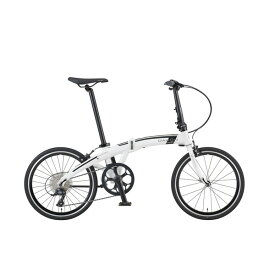 【4/25限定！エントリー＆抽選で最大100%Pバック】 AIRSPEED D9 20インチ ソリッドホワイト DAHON [フォールディングバイク 外装9段変速 アルミフレーム]