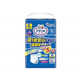 アテント昼1枚安心パンツ 長時間快適プラス男女共用 M16枚 大王製紙 773892 メーカー直送