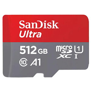 【エントリーでP10倍!24日20:00-27日9:59】 SDSQUAC-512G-JN3MA SANDISK ウルトラ microSDXC UHS-I カード 512GB