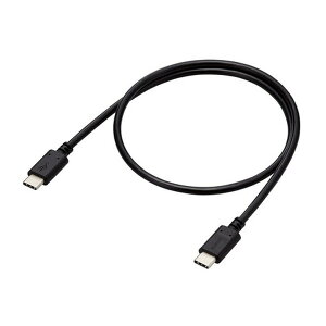 MPA-CC5P05BK ELECOM ubN [USB TypeCP[u ((^CvC to C) 0.5m PD 100W XP[u ^RlN^ RoHSwߏ)]