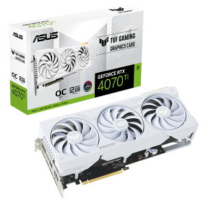 TUF RTX4070TI O12G WHITE GAMING ASUS ホワイト TUF Gaming [グラフィックボード]
