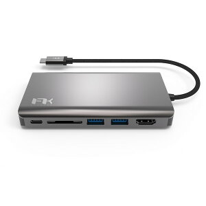 UCH008AP2 Feeltek [hbLOXe[V (USB-C IXX SDJ[hXbg / HDMI / VGA / LAN / 3.5mm / USB-Ax2 / USB-C)]