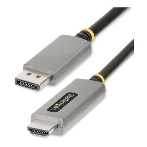 133DISPLAYPORTHDMI21 StarTech ubN [DisplayPort 1.4-HDMI 2.1ϊP[u (2m/8K60Hz/4K144Hz/IX-IX/HDR10/HDCP 2.3/7.1chI[fBI/fBXvC j^[ ϊA_v^[)]