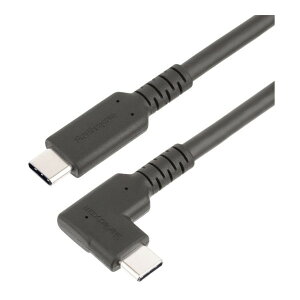 RUSB31CC50CMBR StarTech ubN [USB-CP[u (L^RlN^[/ϋv/50cm/USB 3.2 Gen 2(10 Gbps)/4K60Hz DP Alt[h/100W USB Power Delivery/A~h@ە⋭/Type-C IX-IX/ PD[d)]